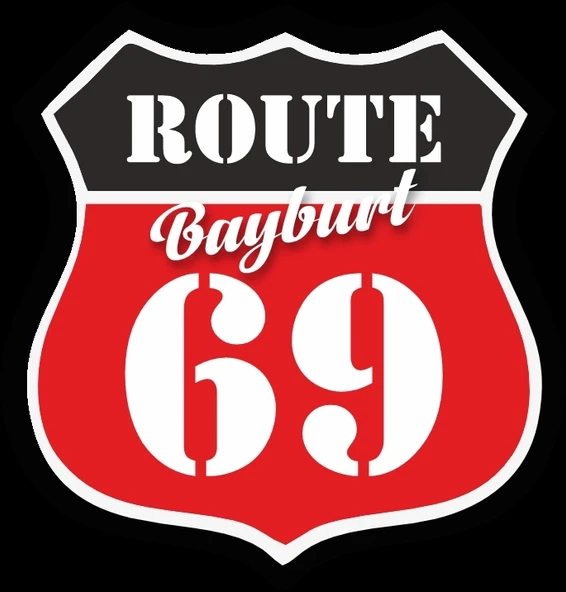 69 Bayburt Sticker 10x10 cmRenkli Sticker