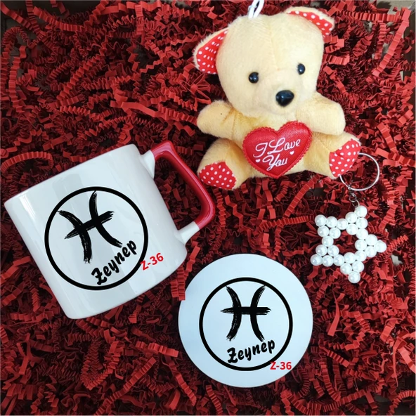 Doğum Günü Burç Tasarımlı Hediye Kutuları, Hediye Sepetleri, Z1 Serisi
