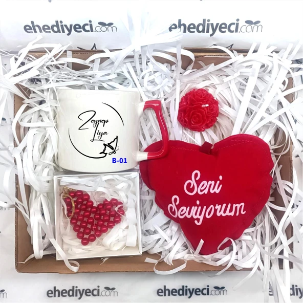 Kişiye Özel İsim Tasarımlı Siyah Kupa Bardak, Siyah Kupa B Serisi - 4