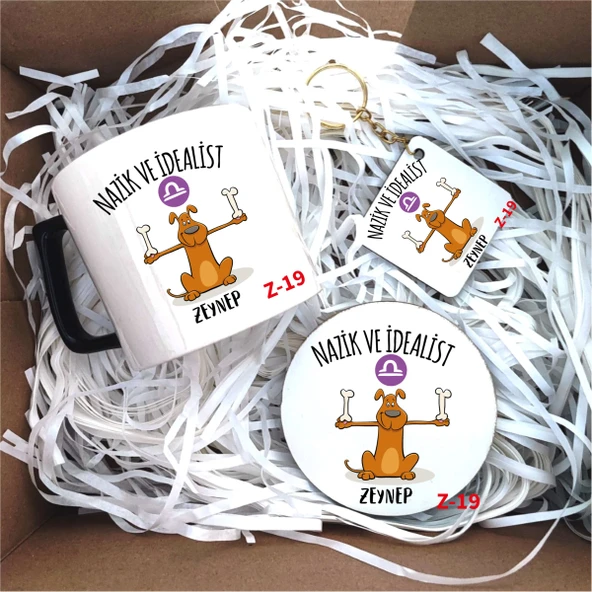 Burç Temalı Doğum Günü Hediyesi, Hediye Kutusu, Hediye Seti Z1 Serisi ürün görseli