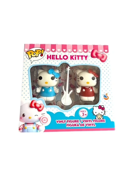 Hello Kitty 2 Li Figür Seti 5cm AD2195