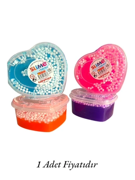 Toptoys Neon Slime kalp 200 Cc Tt-200