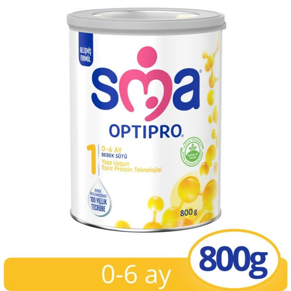 SMA Optipro 1 Probiyotik Bebek Sütü 800 gr