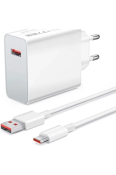 Samsung Galaxy A33 A34 A35 A52 A52s A53 A54 A80 Uyumlu Hızlı Şarj Aleti 33w Type-c - Resim 2