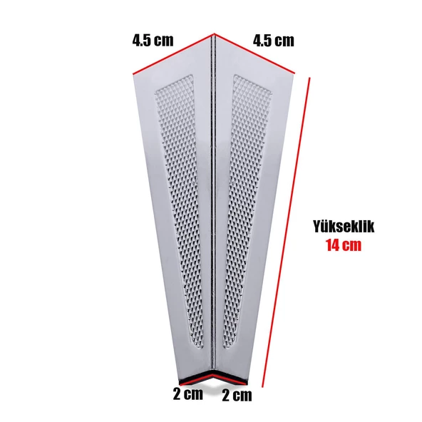 Mobilya Kanepe Koltuk Sehpa Tv Ünitesi Ayağı 14 Cm Krom Metal Ayakları (4 ADET) - 4