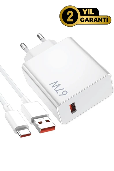 67 Watt Hızlı  Şarj Seti