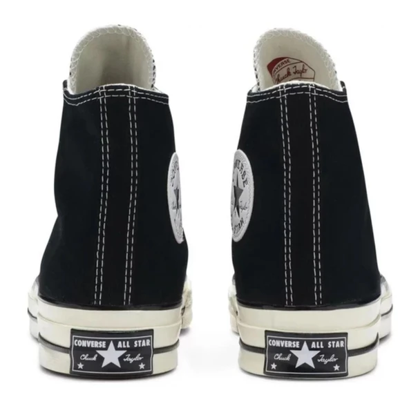 CONVERSE CHUCK TAYLOR ALL-STAR 70 HI BLACK - 3