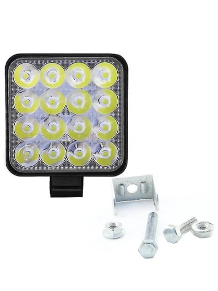 16 LED KARE ÇALIŞMA LAMBA MİNİ - 4