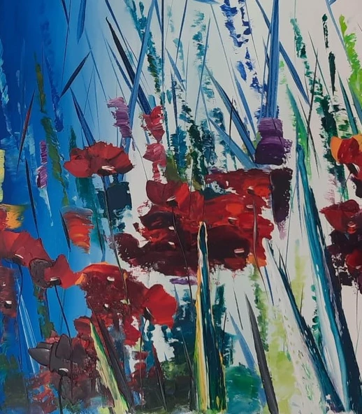 YAGLI BOYA TABLO - 5