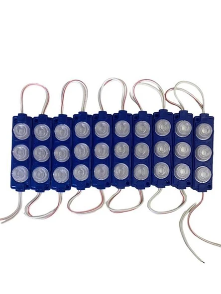 12V CAMLI SOFT PARMAK MAVİ - Resim 5