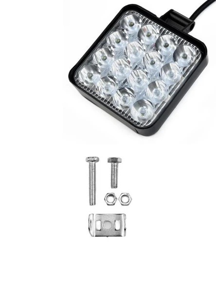 ÇALIŞMA LAMBASI 16LED 10-30V - Resim 4