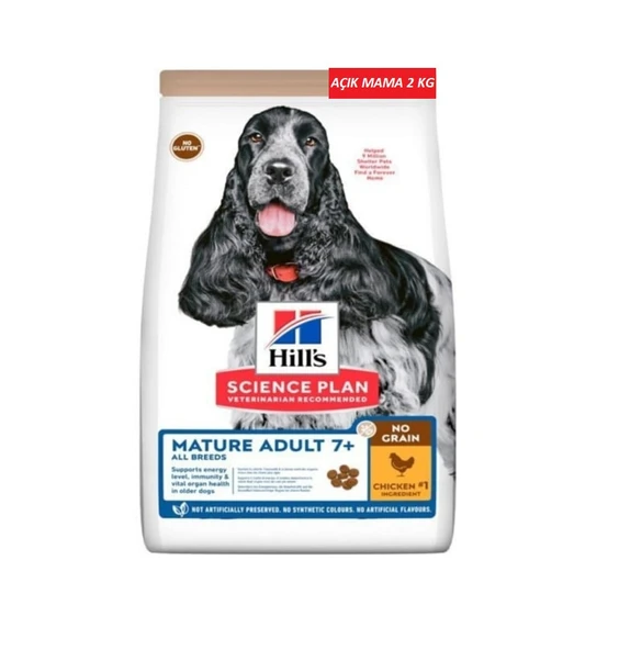 Hill's Tahılsız Tavuklu Yaşlı Köpek Maması 2 KG