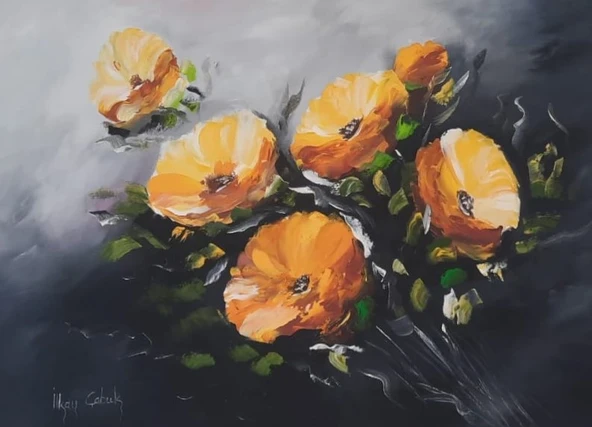 YAGLI BOYA TABLO - 3