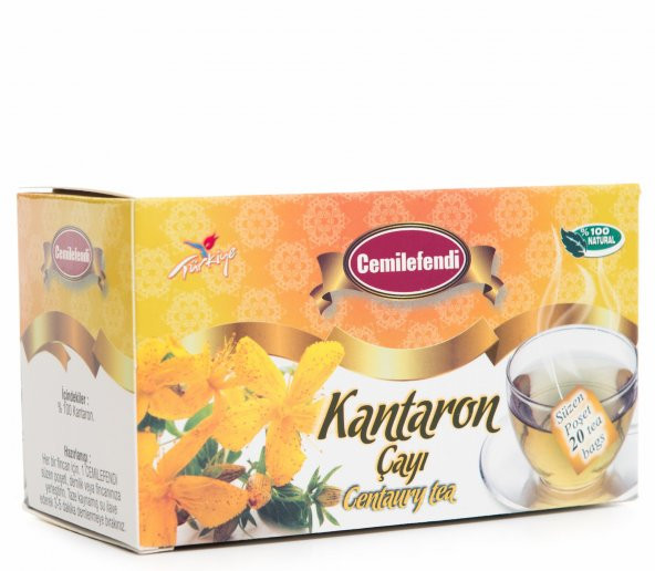 Cemilefendi Kantaron Çayı Sallama 20 Li Süzen Poşet