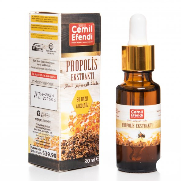 Cemilefendi Sıvı Propolis Ekstratı 20 Ml - 1