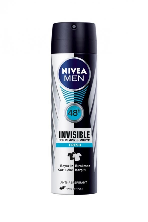 Nivea Men Black & White Fresh Deodorant 150 ml