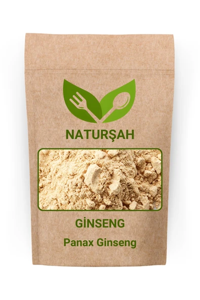 Naturşah Ginseng Toz-Öğütülmüş (Panax Ginseng) 50 Gr