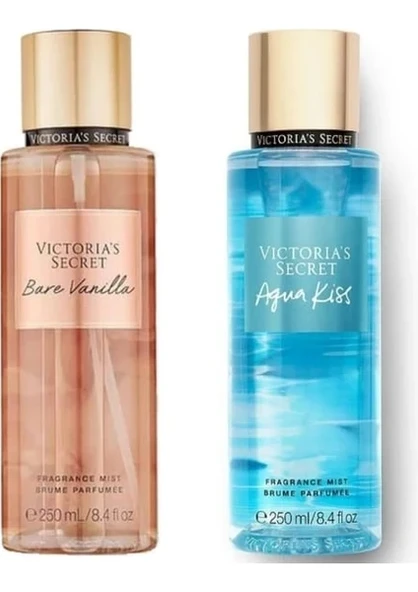 Victoria's Secret Midnight Bloom - Aqua Kiss Vücut Spreyi İkili Set