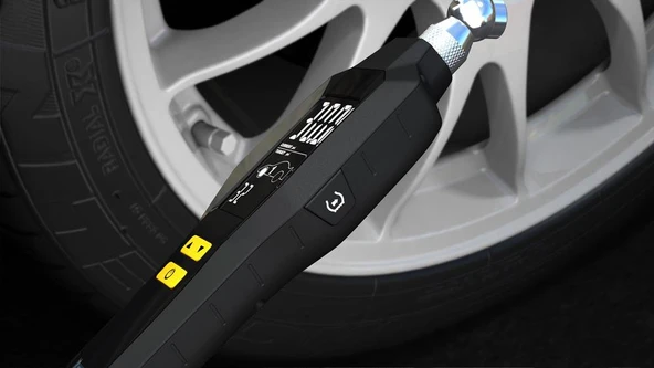 Michelin MC12295 99PSI Dijital Lastik Basınç Ölçer - 5