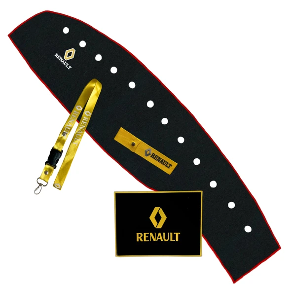 Renault 19 Europa Torpido Koruma Halısı Renault Sarı Oto Ayna Askısı Tampon Çeki İpi Torpido Ped ürün görseli