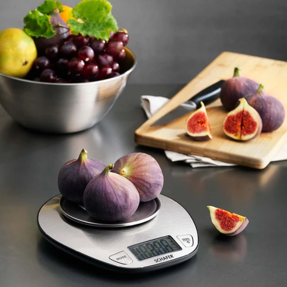 Schafer Emma Mutfak Tartısı-Inox - Resim 2