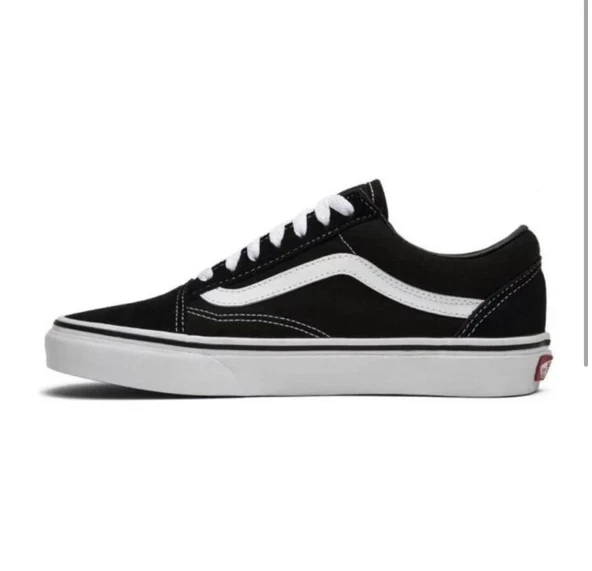 VANS OLD SKOOL BLACK WHITE - 4