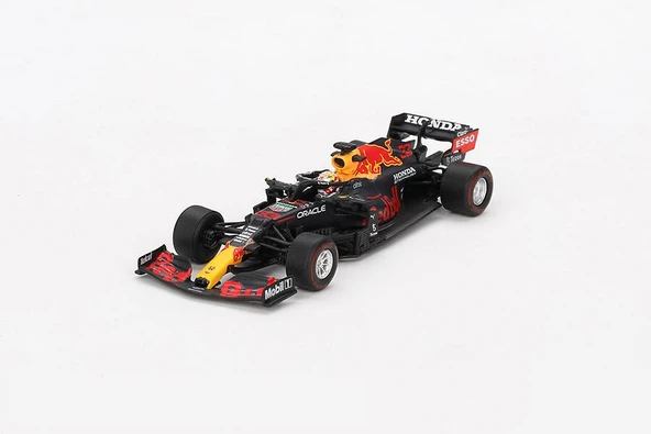 Mini GT 1/64 835 Red Bull RB16B #33 Max Verstappen 2021 Abu Dhabi Grand Prix Winner
