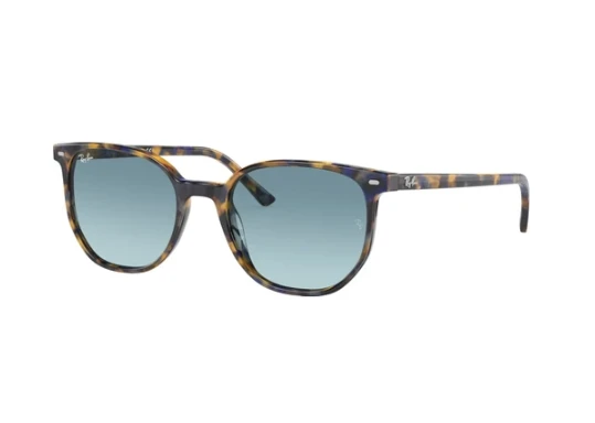 Ray-Ban Elliot 2197 13563M Yellow Havana-Blue Güneş Gözlüğü - 4
