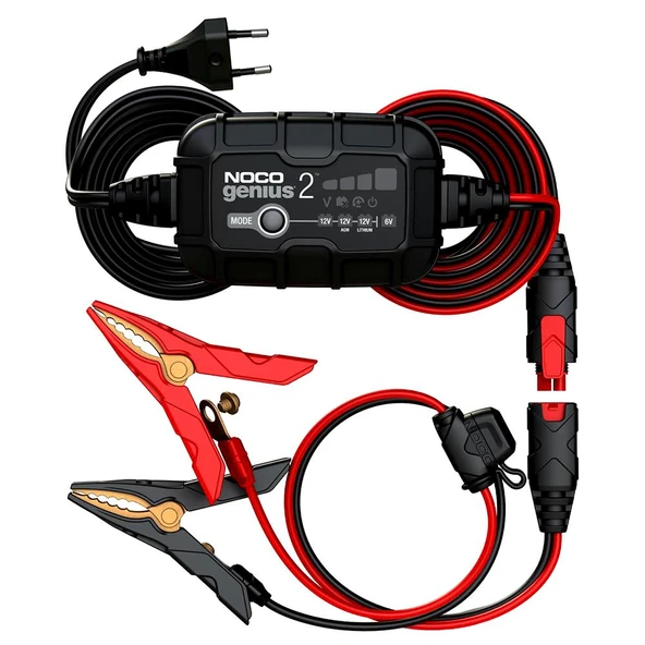 NOCO GENIUS2 6V/12V 40A Akıllı Akü Şarj ve Akü Bakım/Desülfatör - 7