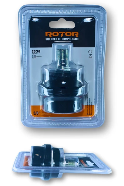 SOC11 Kompresör Hava Filtresi 3/8" - Resim 8