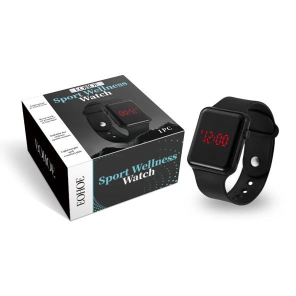 Silikon Spor Fitness Takip Saati - 1 Adet