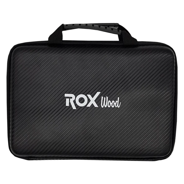 Rox Wood Düz Iskarpela Seti 4 Parça Neopren Çantalı - 11