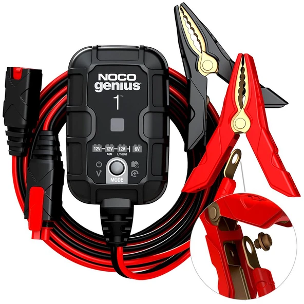 NOCO GENIUS1 6V/12V 30A Akıllı Akü Şarj ve Akü Bakım/Desülfatör - 2