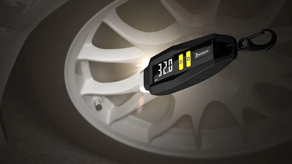 Michelin MC12290 99PSI Dijital Lastik Basınç Ölçer - 4