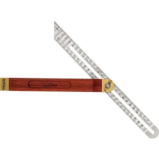ROX Wood 9'' Gül Ağacı Ayarlı Marangoz Gönye 27 cm - 11