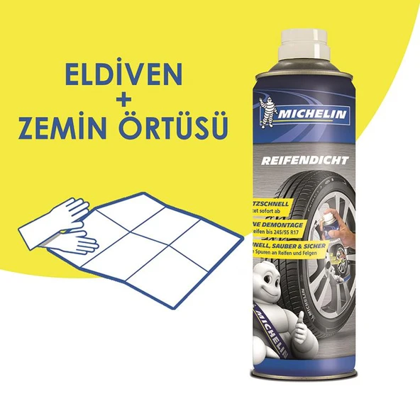 Michelin MC92423 500ml Lastik Tamir Spreyi - Resim 3
