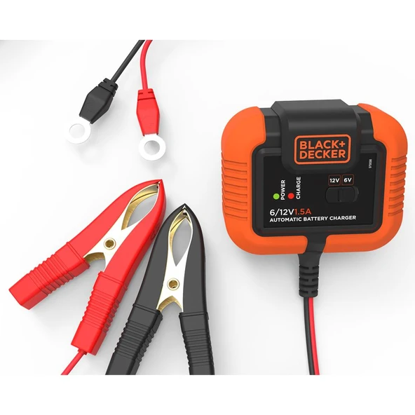 BLACK+DECKER BXA21 6V/12V 72A Akıllı Akü Şarj ve Akü Bakım Cihazı - 6