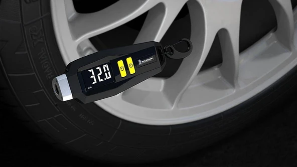 Michelin MC12290 99PSI Dijital Lastik Basınç Ölçer - 8
