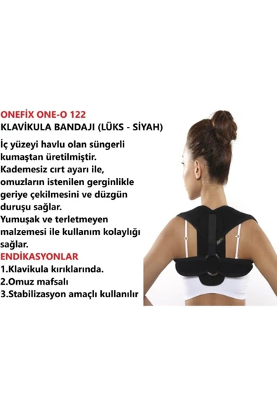 Onefix Klavikula Bandajı Lüks S