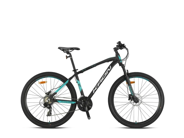 XC 100 - 26  MTB - 14' - 21 Vites - H.DISC - Mat Siyah-Gri/Turkuaz