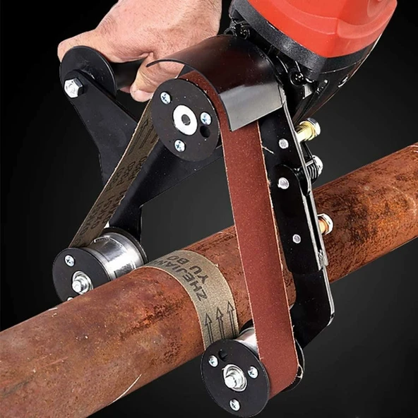 Rox Wood 0059 Taş Motoruna Takılır Esnek Şerit Zımpara Aparatı - 4