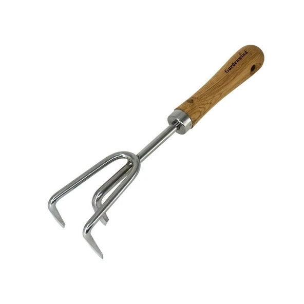 Gardenwind Natural P602002 Paslanmaz 2li Bahçe Seti Dar Kürek ve Tırmık - 8