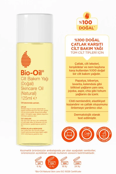 BİO-OİL NATURAL CİLT BAKIM YAĞI 125 ML - 3