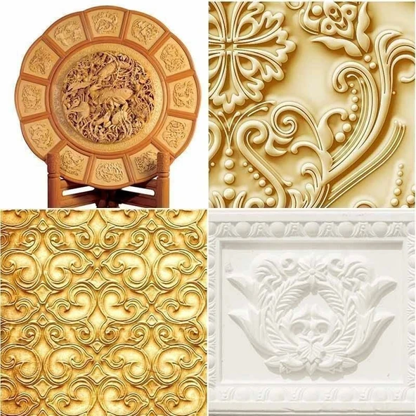 Rox Wood 0065 Gravür Ahşap Oyma Seti 6 mm Sap 7 Parça - Resim 11