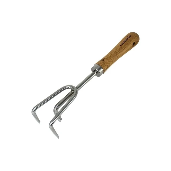 Gardenwind Natural 219 Paslanmaz Çelik Bahçe Tırmık - 2