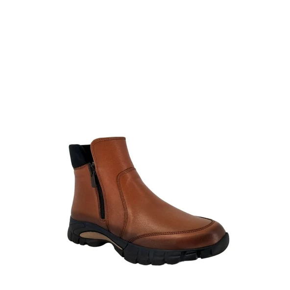 Natursoft 25240680 Hakiki Deri-Nubuk Kadın Günlük Bot Modeli - 2