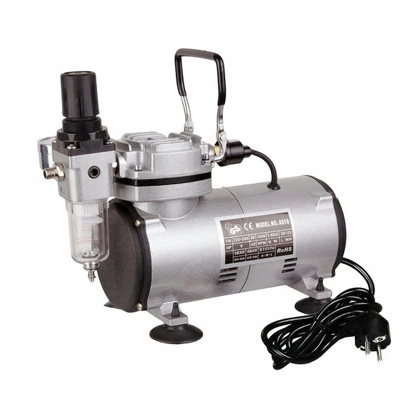 Lotus LT18-2 Airbrush Sessiz Mini Kompresör - 7