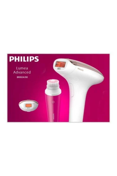 Philips BRI924-00 Lumea Advanced IPL Lazer Epilasyon Aleti + Yüz Temizleme Cihazı + Çanta Beyaz - 3