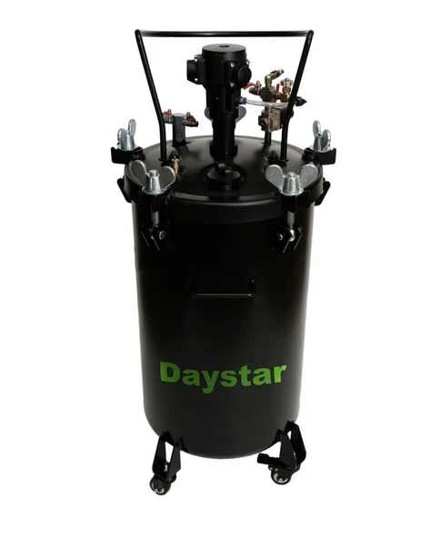 Daystar 80 Lt Otomatik Karıştırıcılı Teflon Kaplı Basınçlı Boya Tankı - 3