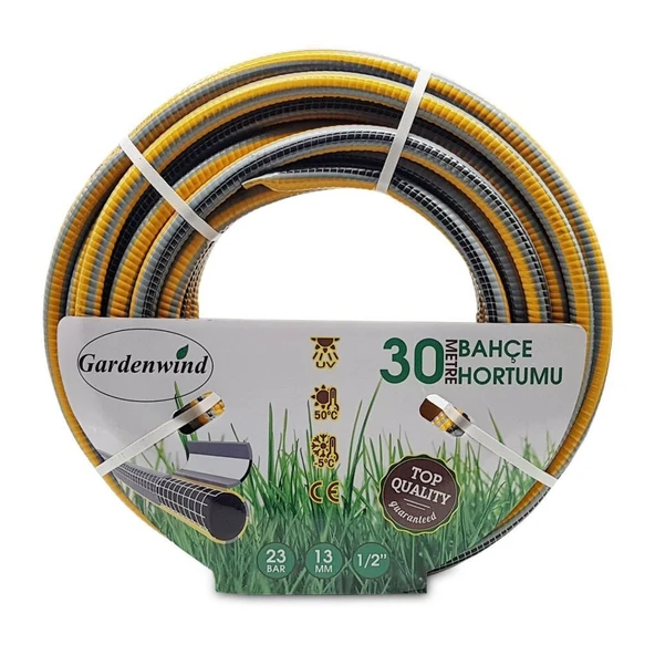 Gardenwind 1/2'' 13 mm Bahçe Sulama Hortumu 30 metre - 6